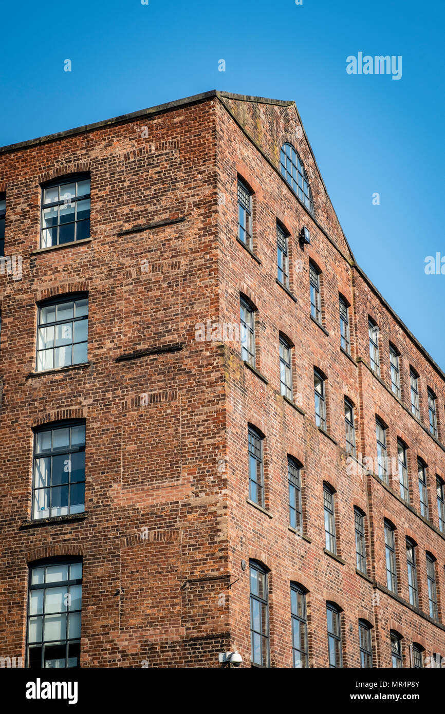 Marshalls Mill de Holbeck Urban Village, Leeds, West Yorkshire, Royaume-Uni Banque D'Images