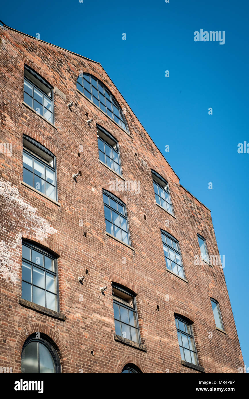 Marshalls Mill de Holbeck Urban Village, Leeds, West Yorkshire, Royaume-Uni Banque D'Images