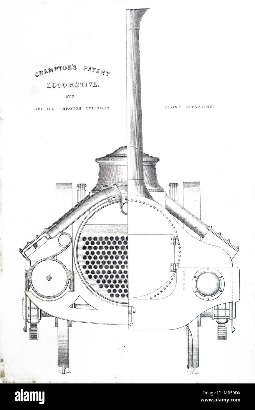 Locomotive crampton Banque de photographies et d’images à haute ...