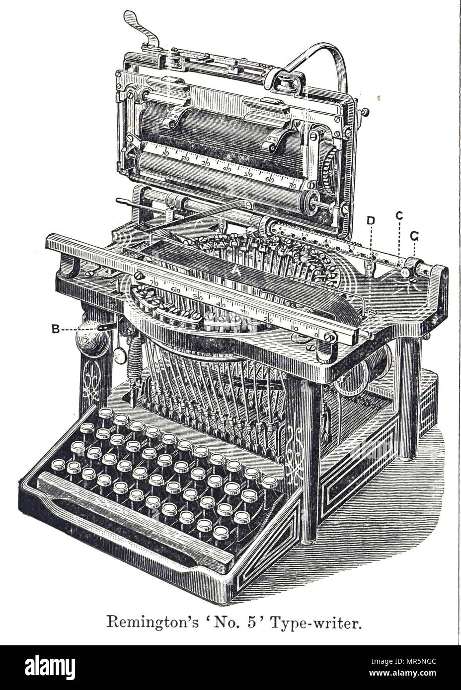 5 machine à écrire Banque de photographies et d'images à haute résolution -  Alamy