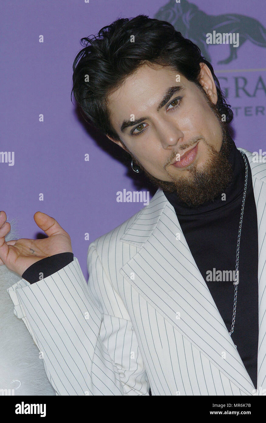 Dave Navarro au Billboard Music Awards 2003 au MGM Grand Arena de Las Vegas. 10 Décembre, 2003.NavarroDave004 Red Carpet Event, Vertical, USA, Cinéma, Célébrités, photographie, Bestof, Arts, Culture et divertissement, Célébrités Topix fashion / Vertical, Best of, événement dans la vie d'Hollywood, Californie - Tapis rouge et en backstage, USA, Cinéma, Célébrités, cinéma, télévision, Célébrités célébrités musique, photographie, Arts et culture, Bestof, divertissement, Topix headshot, vertical, une personne, à partir de l'an 2003, enquête tsuni@Gamma-USA.com Banque D'Images