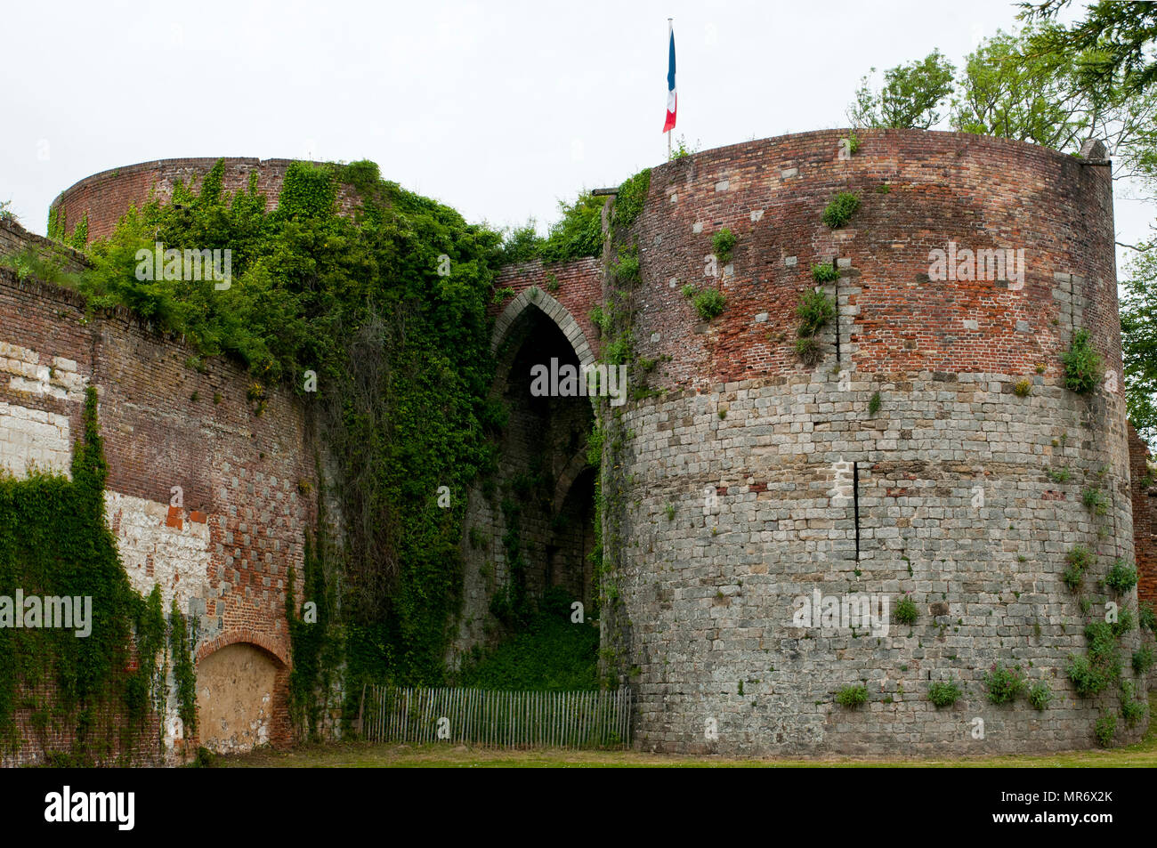 Les fortifications de Vauban à Montreuil, dans le Nord de la France Banque D'Images