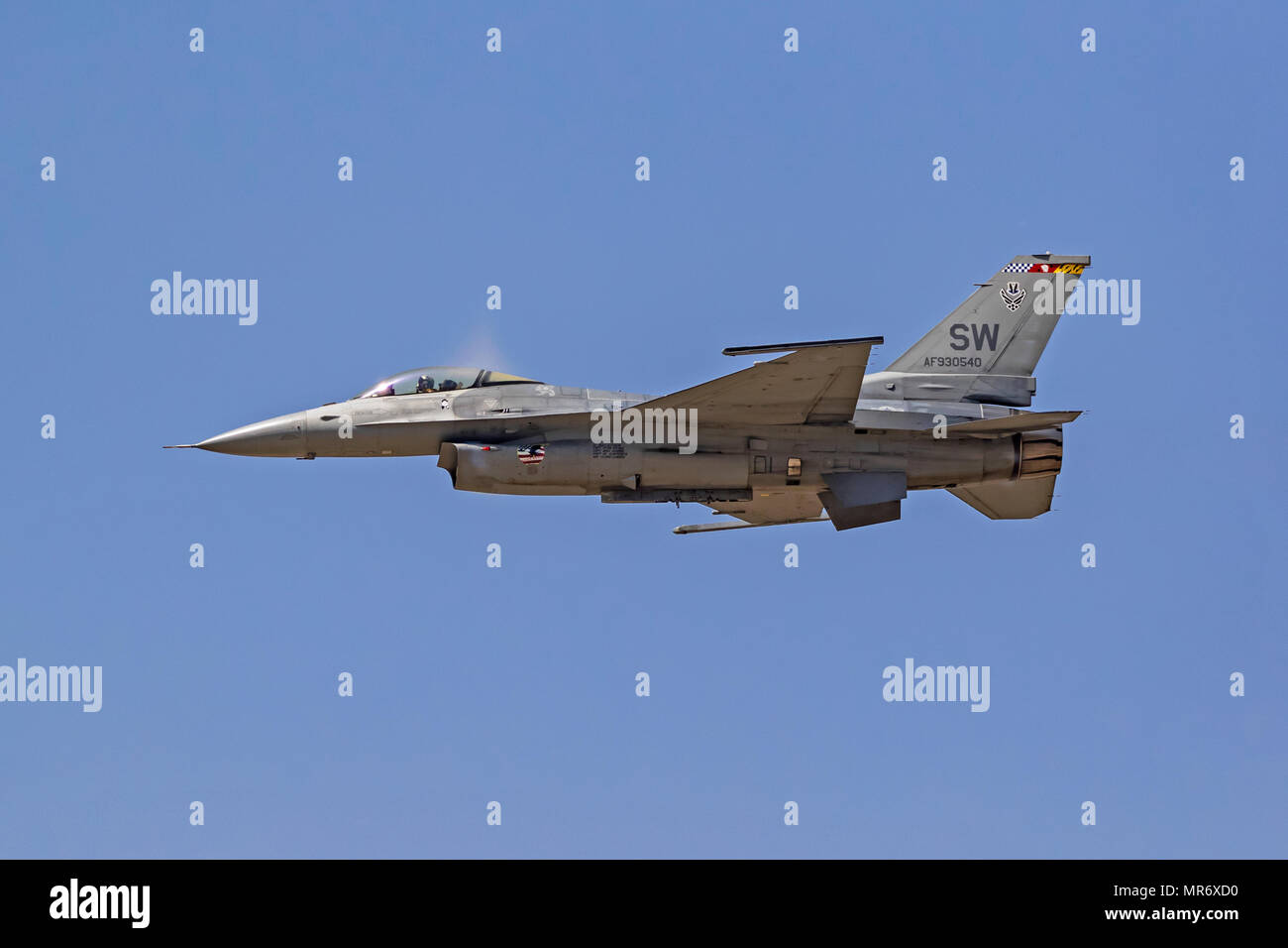 Avion F-16 Falcon jet fighter Banque D'Images
