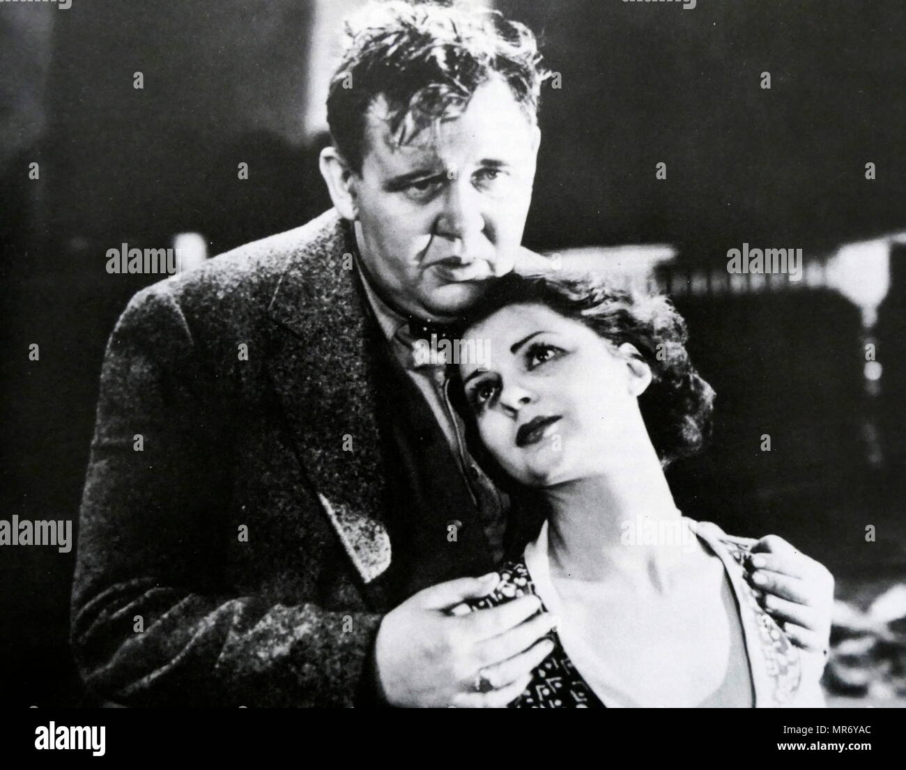 La vieille maison obscure est un pré-Code américain 1932 horreur comédie, film réalisé par James Whale et avec Gloria Stuart et Charles Laughton Banque D'Images