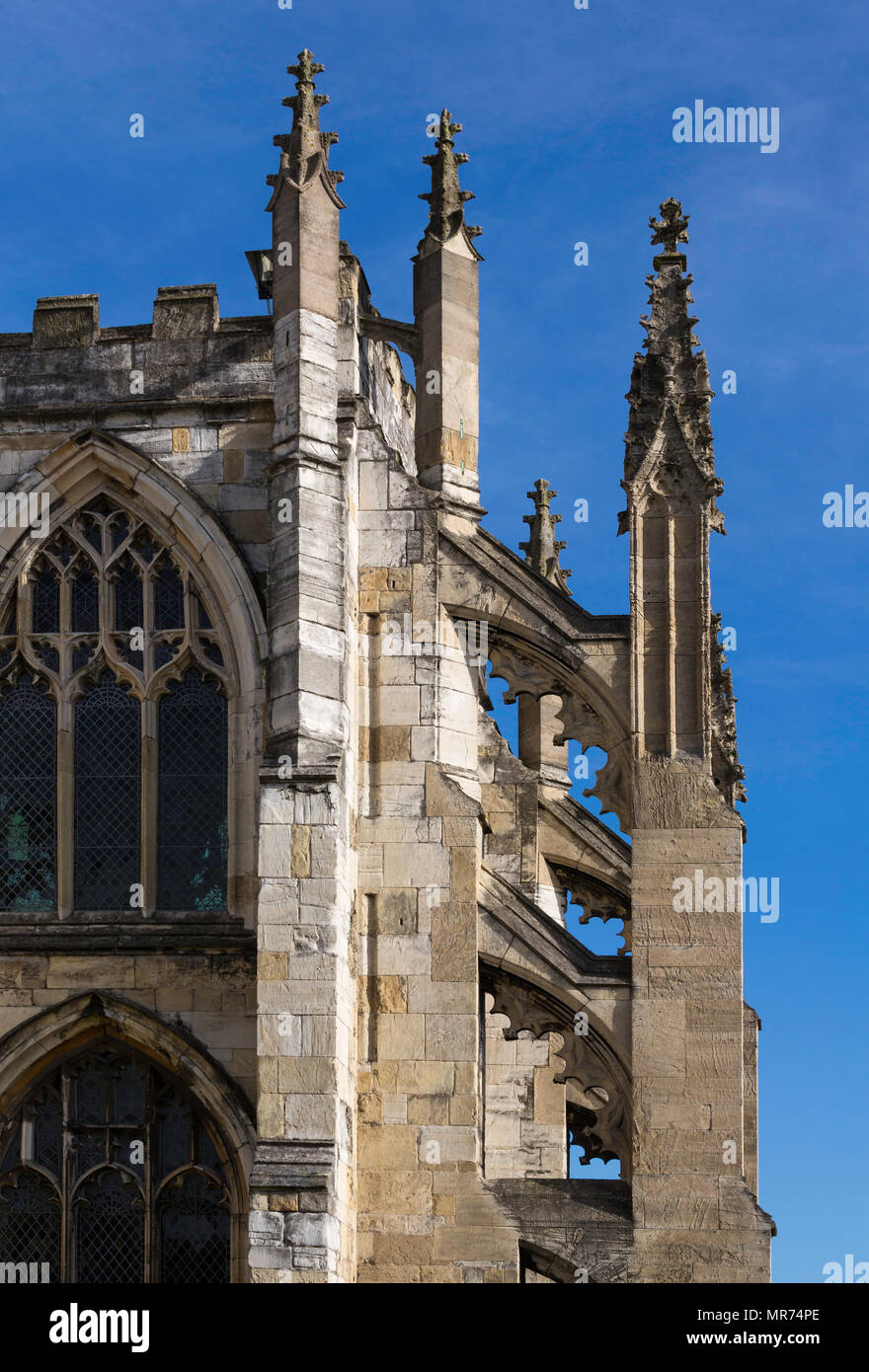 L'église St Mary à Beverley, elle a été fondée en 1120 et a été développé au fil des ans. Banque D'Images