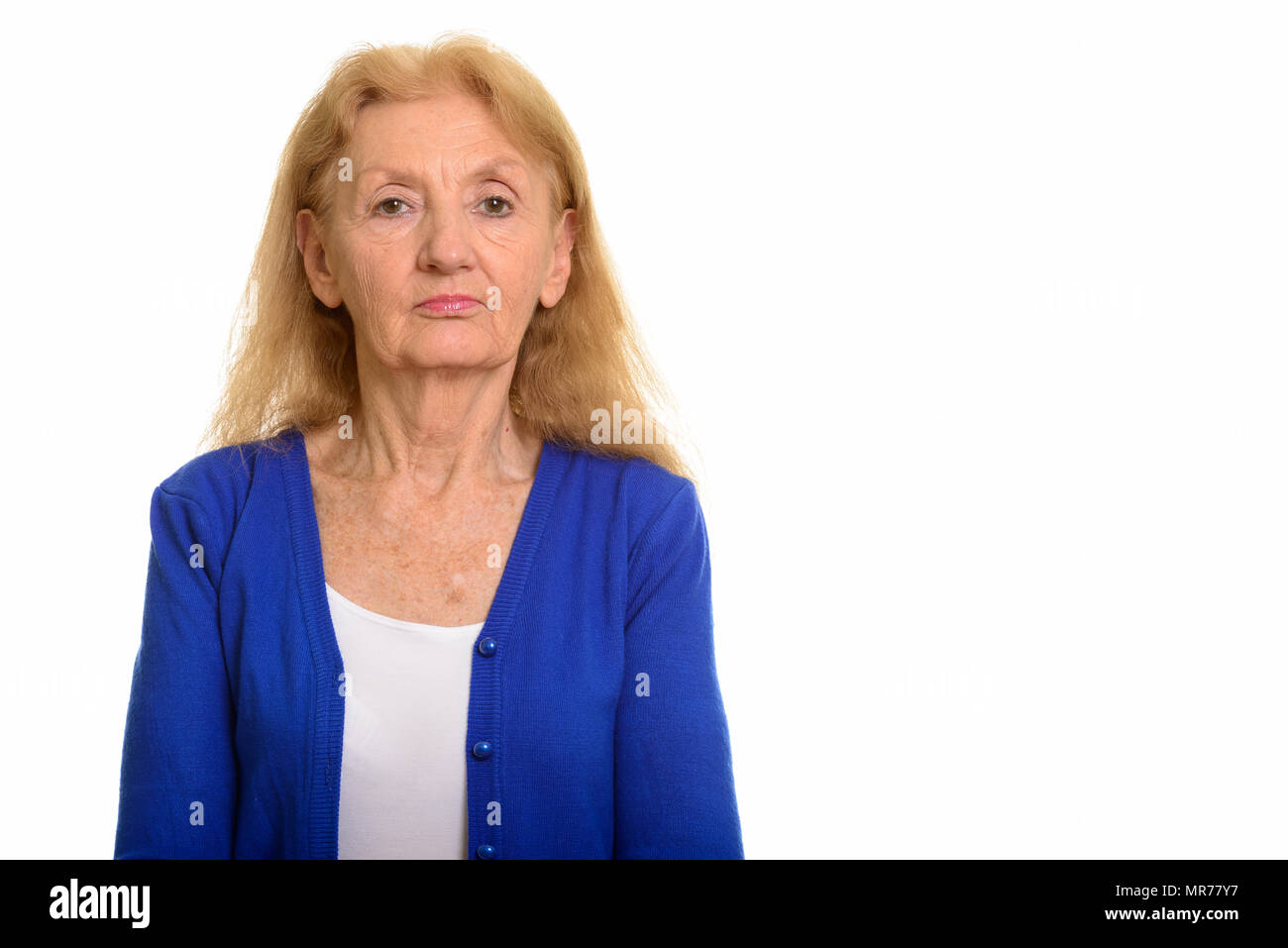 Portrait of senior woman Banque D'Images