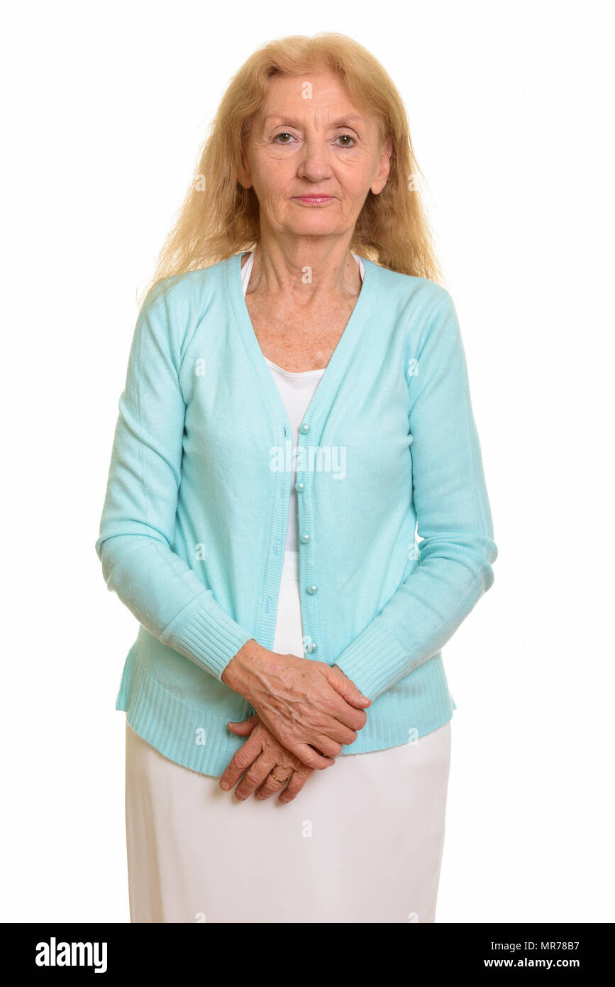 Portrait of senior woman Banque D'Images