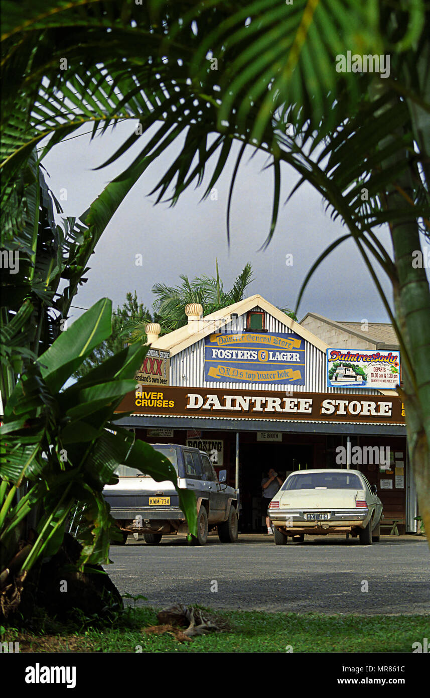Daintree village store Banque D'Images