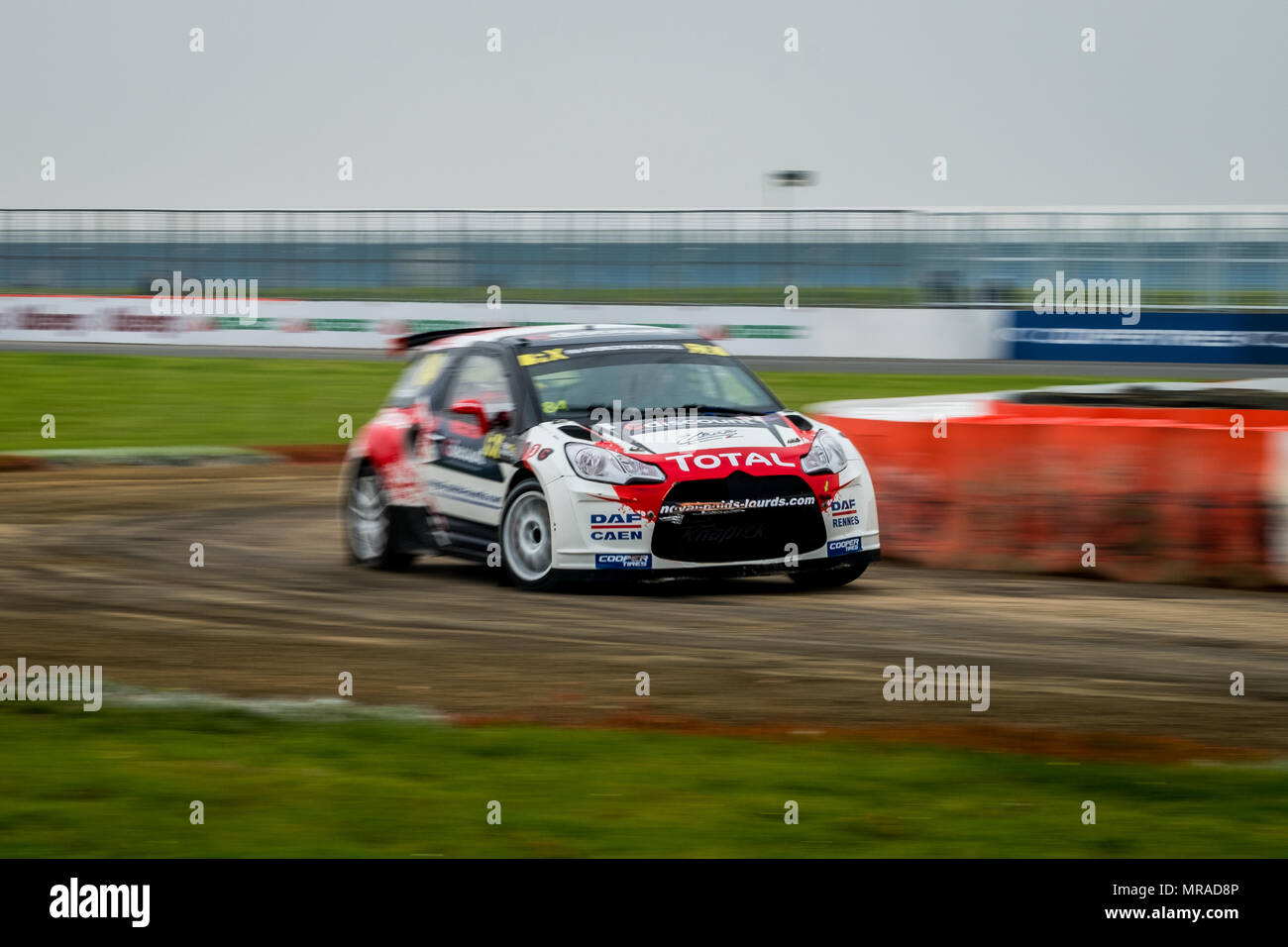 Towcester, Northamptonshire, Angleterre. 26 mai, 2018. Du Monde FIA Rallycross "Knapick pilote Hervé Lemonnier" (FRA) au cours de la FIA Rallycross Championship mondiale à Silverstone (photo de Gergo Toth / Alamy Live News) Banque D'Images