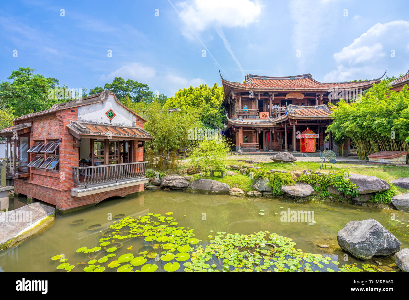 Lin une maison historique et musée de Tai Banque D'Images