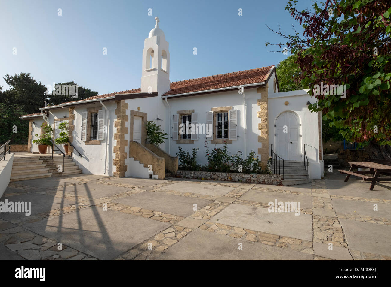 L'Église anglicane de St Andrew à Kyrenia, Chypre du Nord Banque D'Images