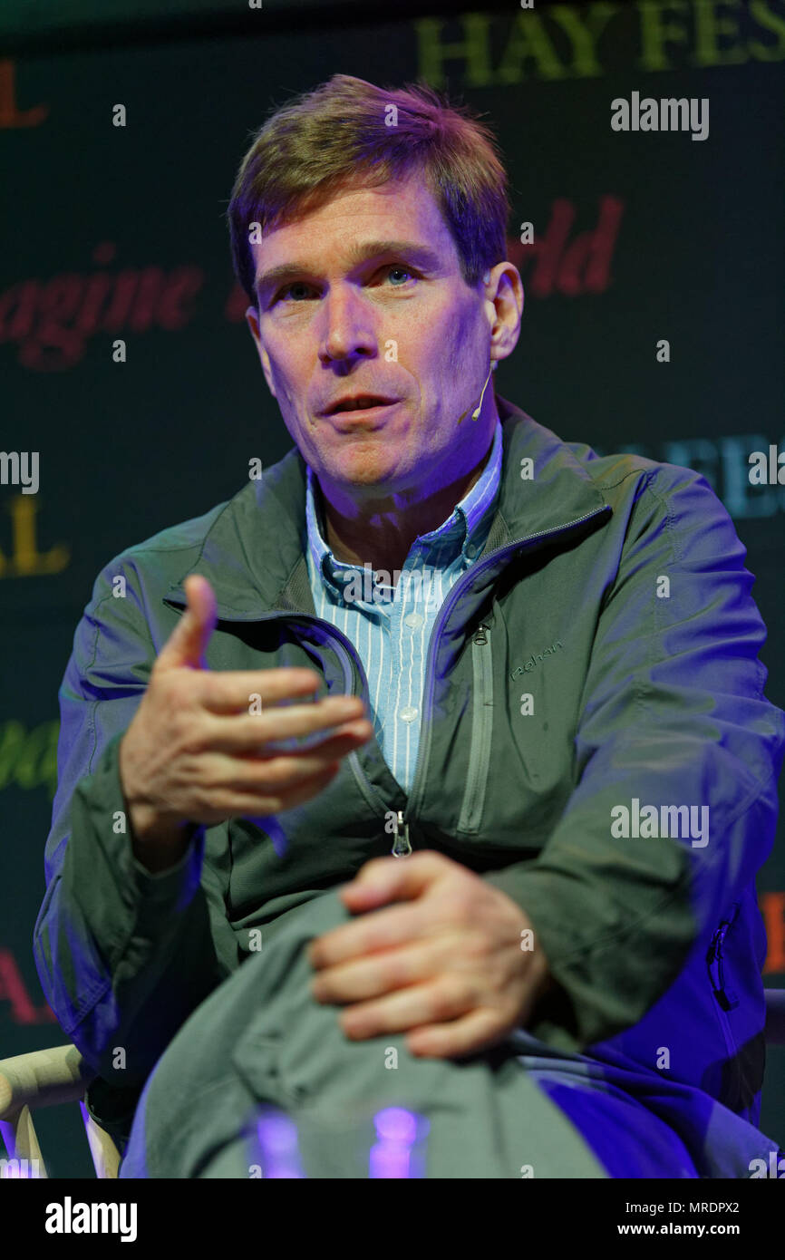 Sur la photo : Bill Byrne, professeur de génie de l'information Re : Hay Festival à Hay on Wye, Powys, Wales, UK. Le vendredi 25 mai 2018 Banque D'Images