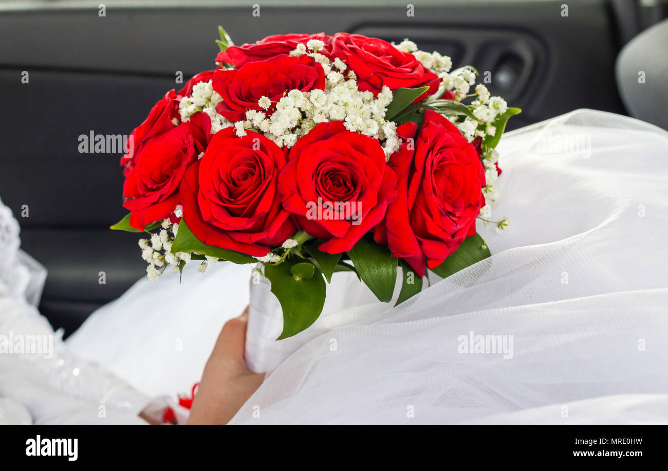 Un Jour De Mariage Une Jeune Femme Musulmane Avec Un
