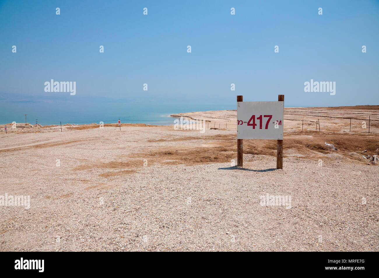 La mer Morte, Israël Banque D'Images