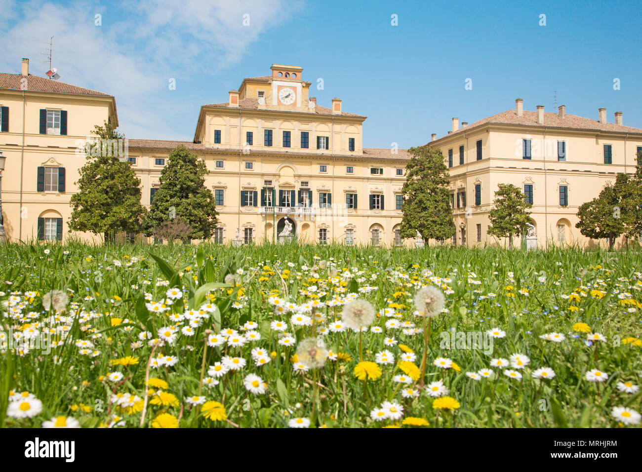 Parme, Italie - 18 avril 2018 : le palais Palazzo Ducale - Palais Ducal. Banque D'Images