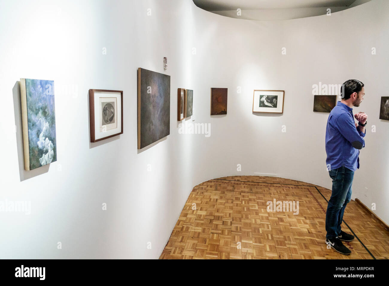 Mexico, Cuauhtemoc, Tabacalera, Museo Nacional de San Carlos National Museum, musée d'art, collection d'expositions, galeries, pain Banque D'Images