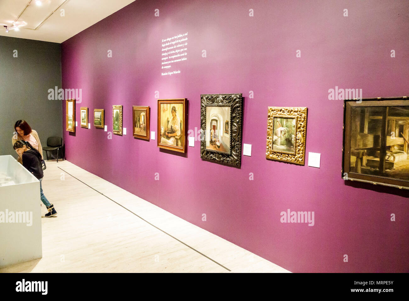 Mexico, Cuauhtemoc, Tabacalera, Museo Nacional de San Carlos National Museum, musée d'art, collection d'exposition, intérieur, allemand Banque D'Images