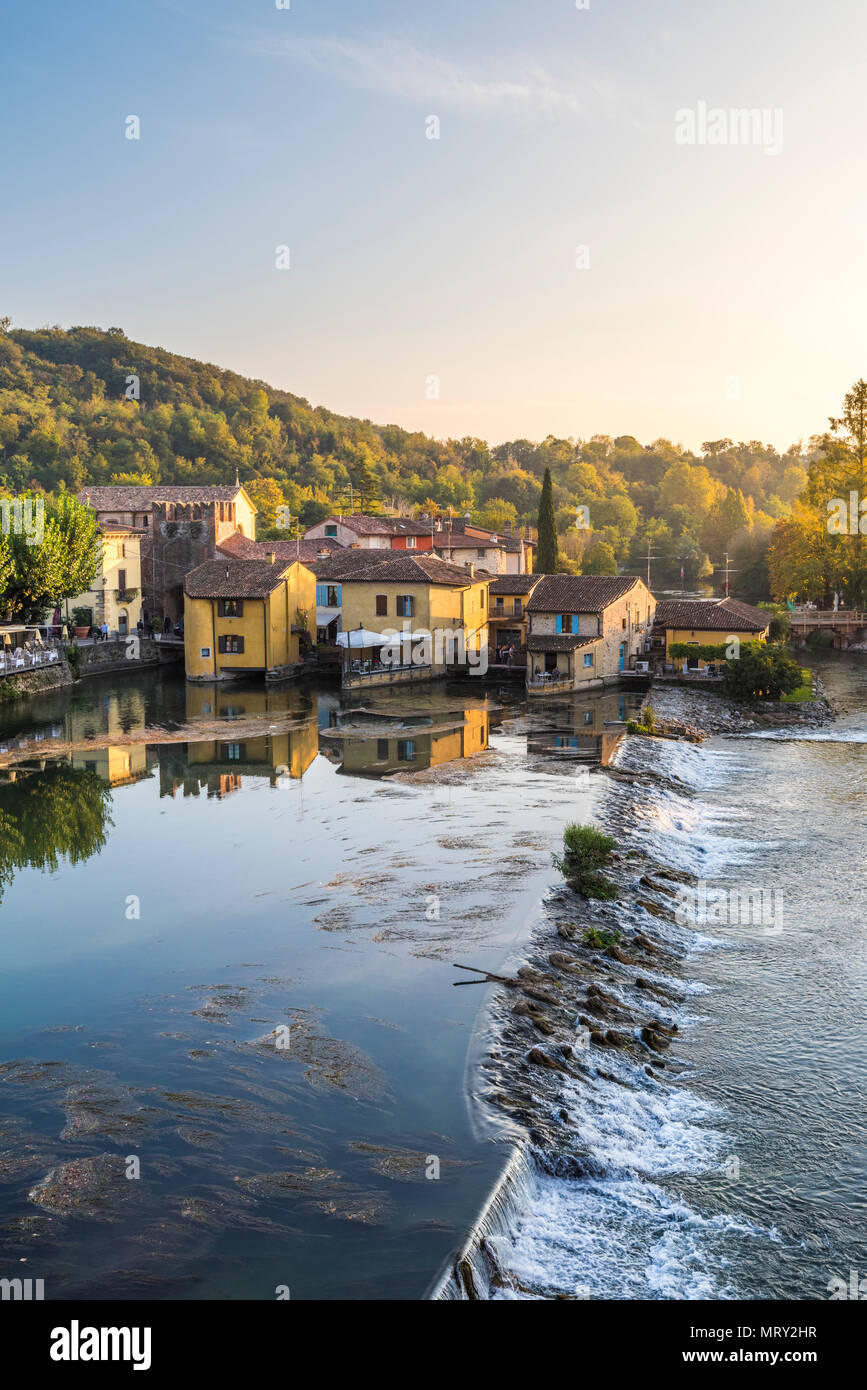 Borghetto, Valeggio sul Mincio, province de Vérone, Vénétie, Italie, Europe Banque D'Images