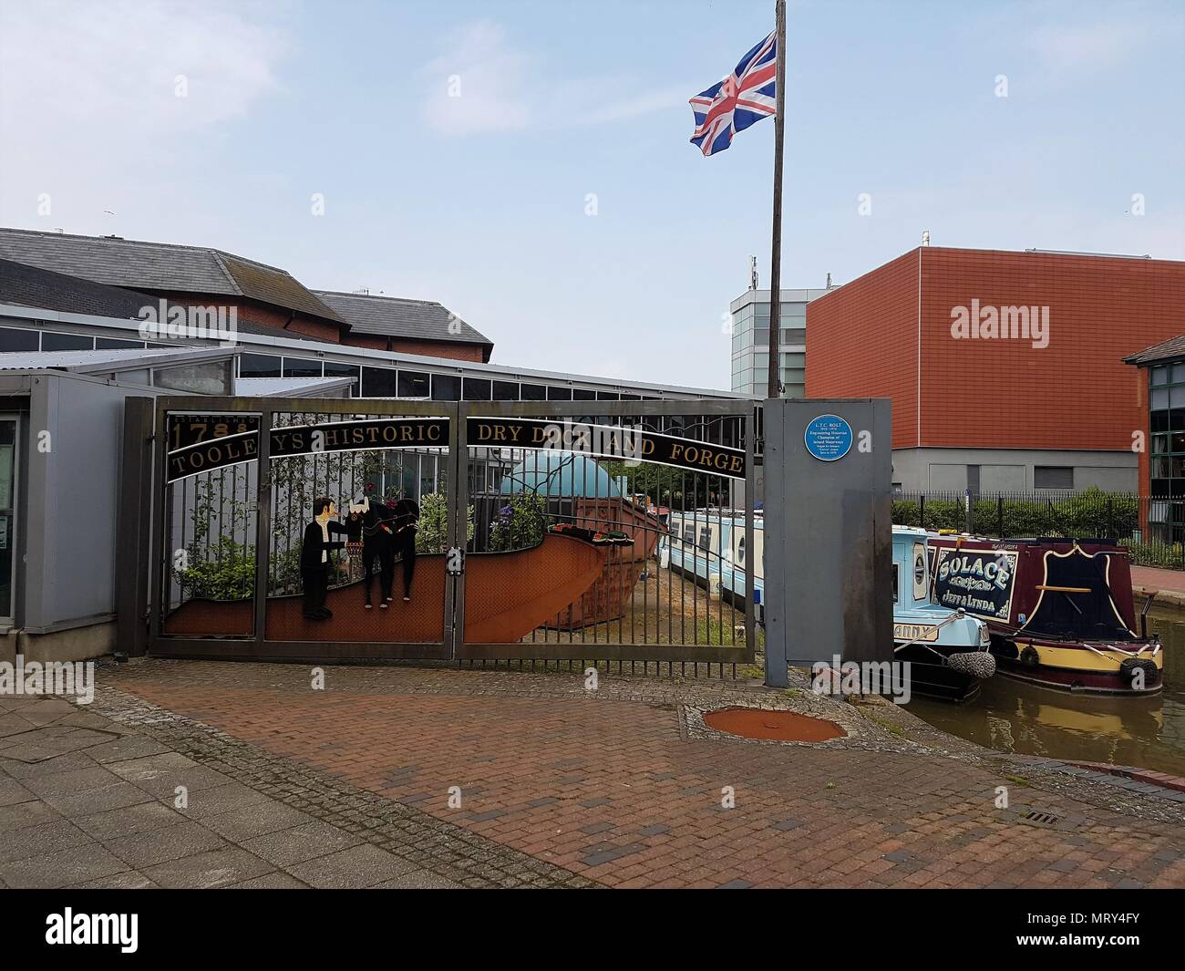 Canal de Banbury, Oxfordshire, UK Banque D'Images