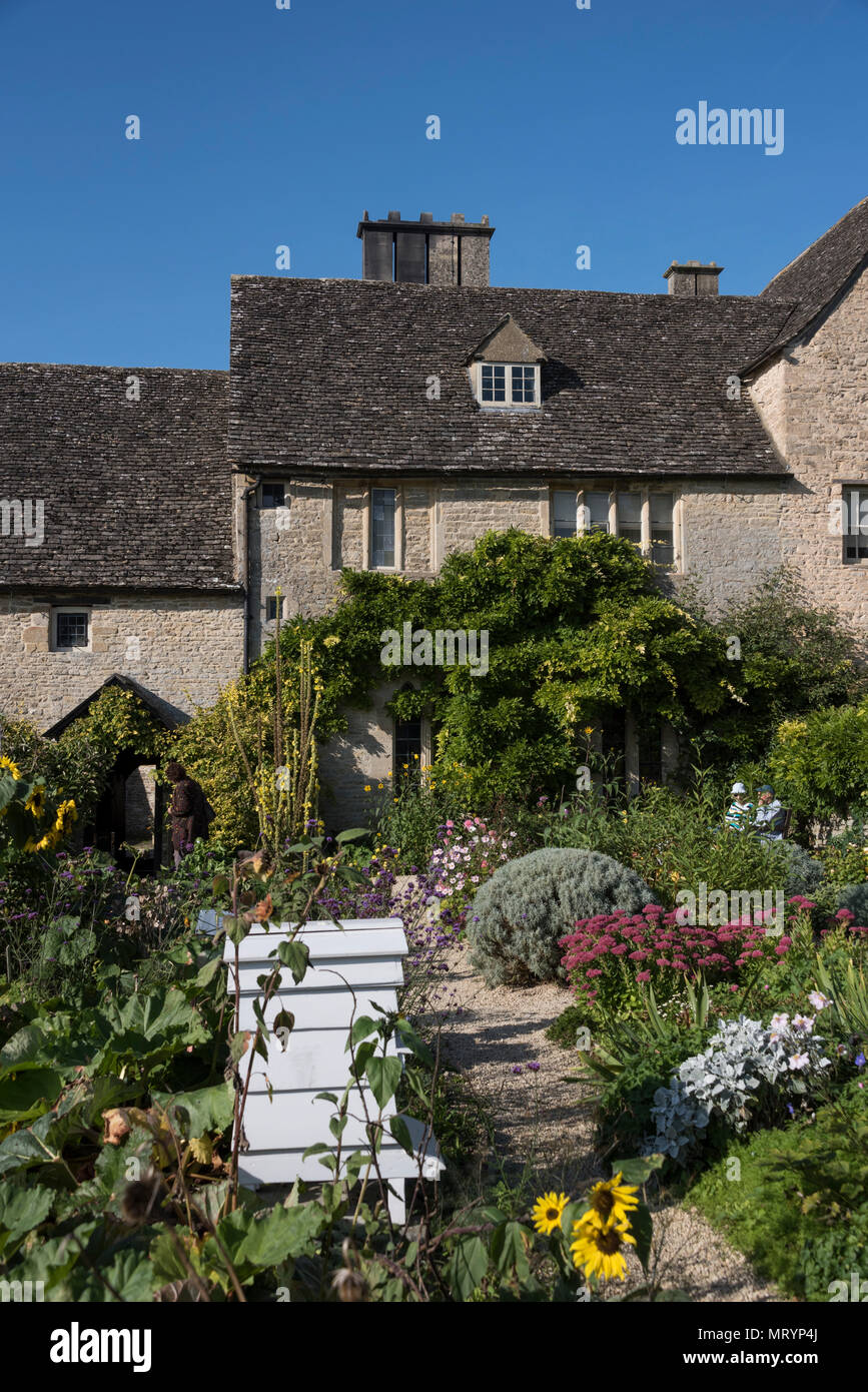 Le potager, Cogges Farm Museum, Witney, Oxfordshire Banque D'Images