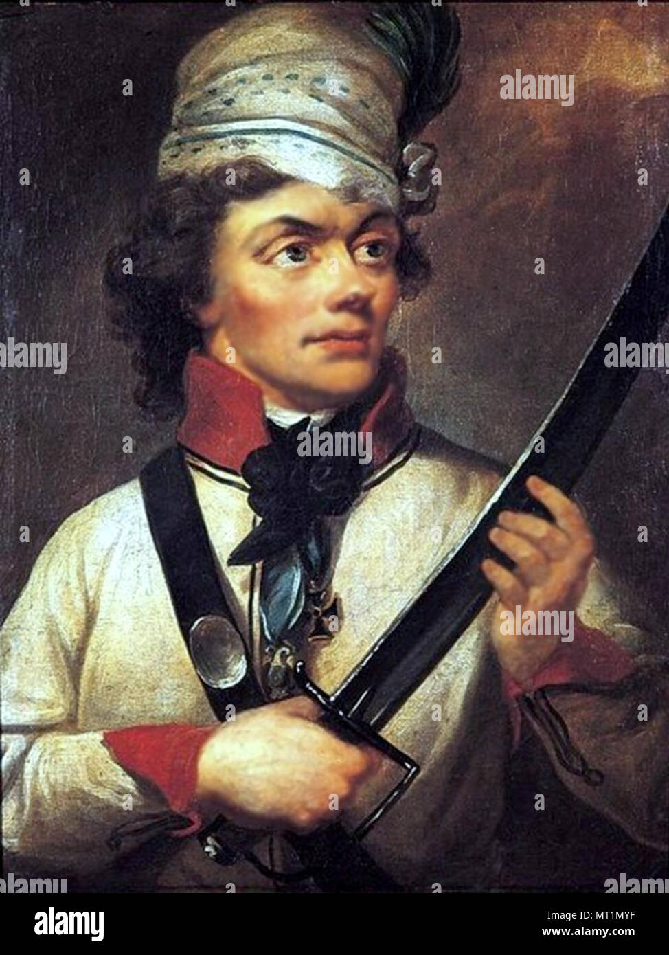 Andrzej Tadeusz Bonawentura Kościuszko, Andrew Thaddeus Kosciuszko Bonaventure (1746 - 1817), ingénieur militaire, homme d'état polono-lituanien, chef militaire et Banque D'Images