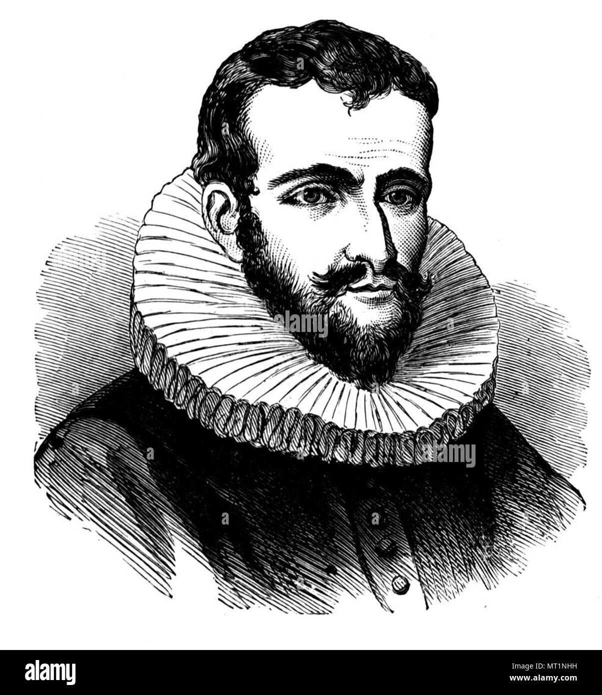 Henry Hudson (1565-1611), explorateur et navigateur anglais Banque D'Images