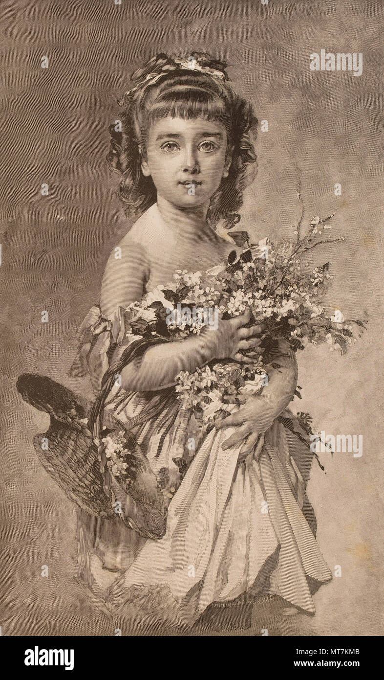 Charles Joshua Chaplin (1825-1891) Photocopie de Pour Le Salon Banque D'Images