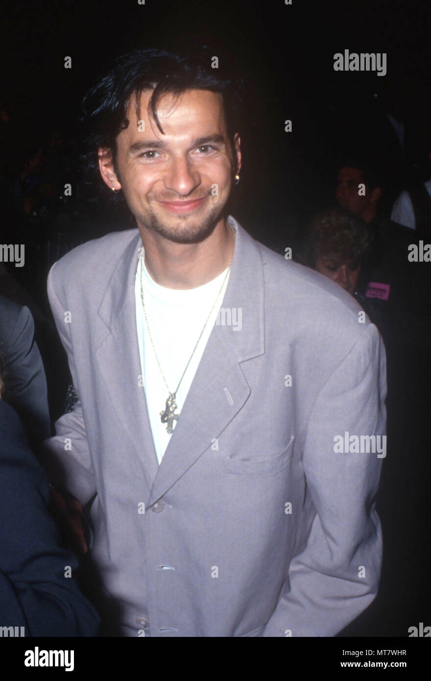 HOLLYWOOD, CA - 6 mai : Singer/musicine Dave Gahan de Depeche Mode assiste à la 'Madonna : Action ou Vérité' Hollywood Première le 6 mai 1991 à Pacific's Dome Cinerama à Hollywood, Californie. Photo de Barry King/Alamy Stock Photo Banque D'Images