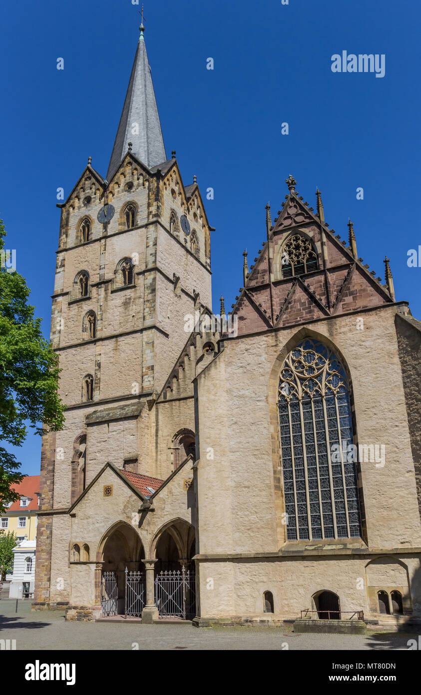 L'église de Munster historique dans le centre de Erlangen, Allemagne Banque D'Images