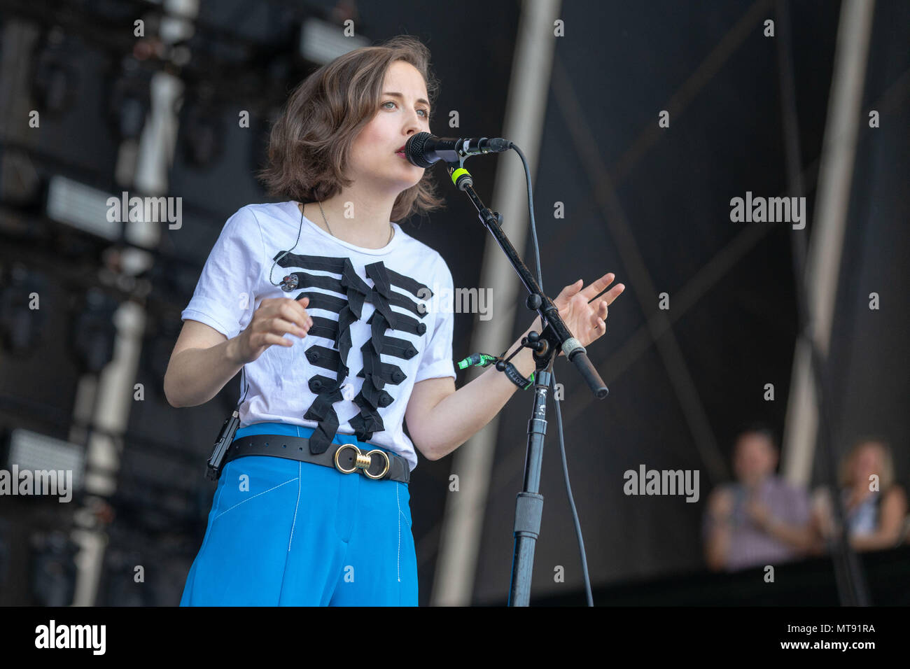 Napa, Californie, USA. 27 mai, 2018. ALICE MERTON au cours de BottleRock Music Festival à Napa Valley Expo à Napa, Californie Crédit : Daniel DeSlover/ZUMA/Alamy Fil Live News Banque D'Images