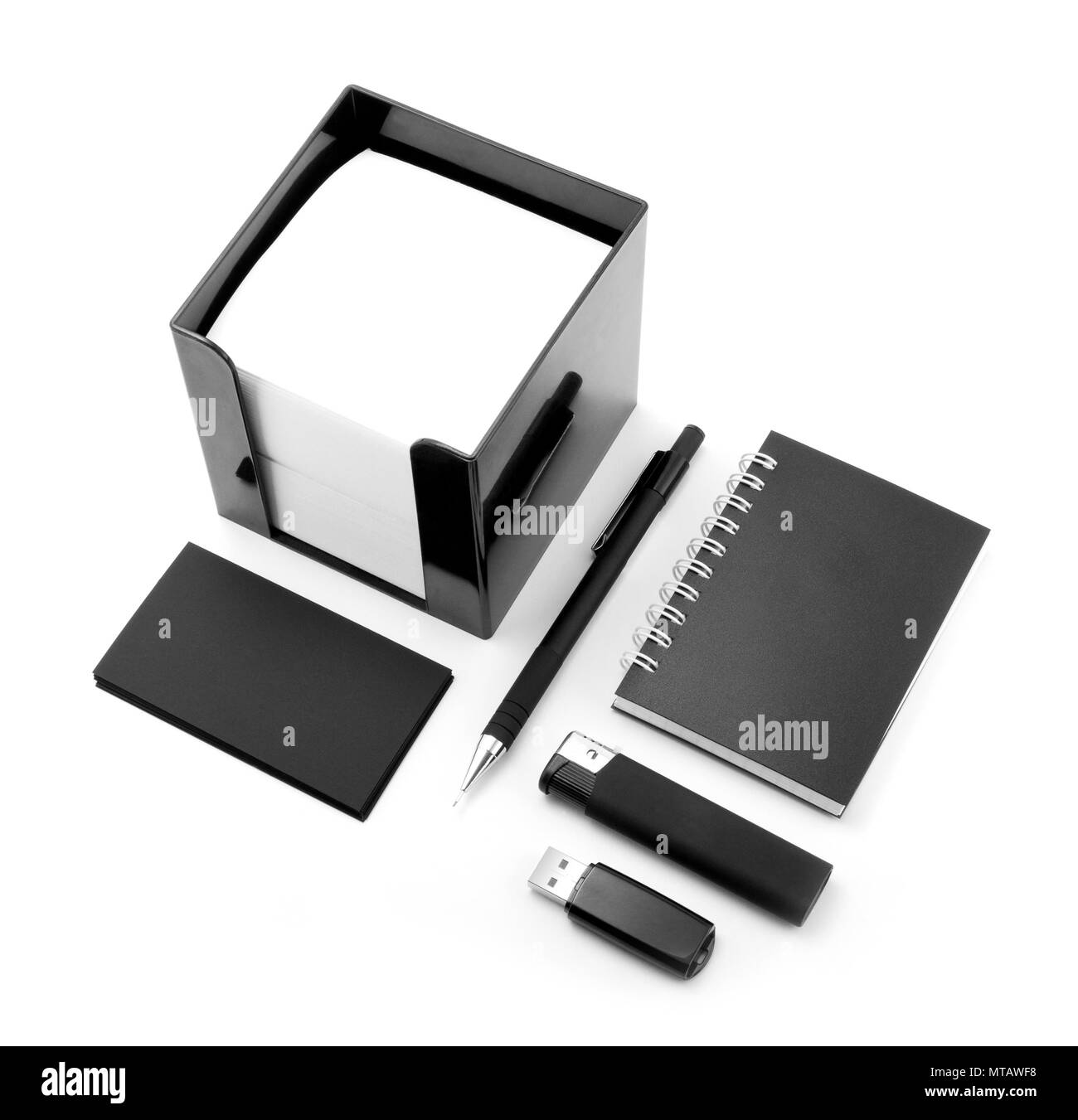 La conception de l'identité de l'entreprise, modèles, style de l'entreprise, ensemble de papeterie de bureau Banque D'Images