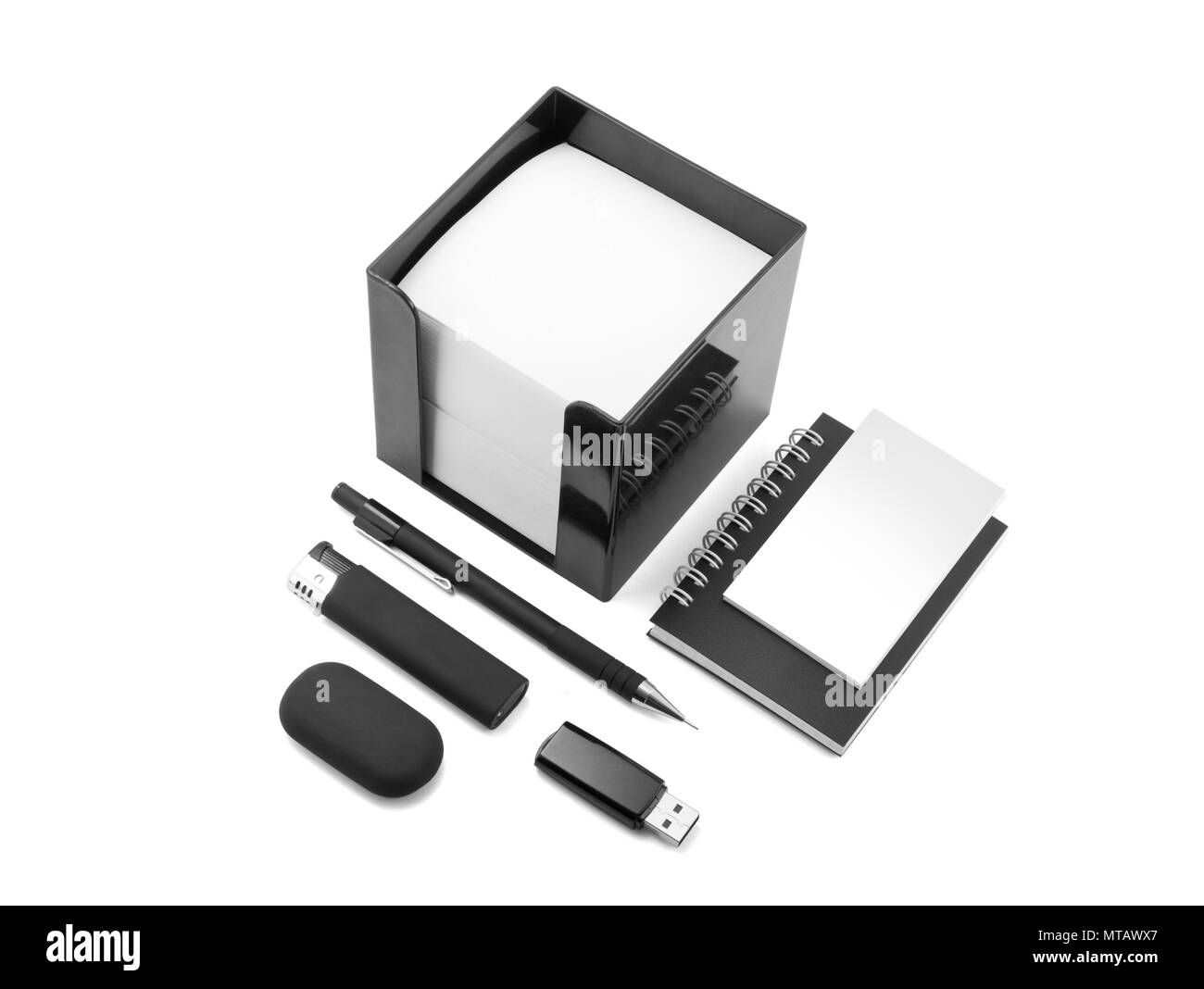 La conception de l'identité de l'entreprise, modèles, style de l'entreprise, ensemble de papeterie de bureau Banque D'Images