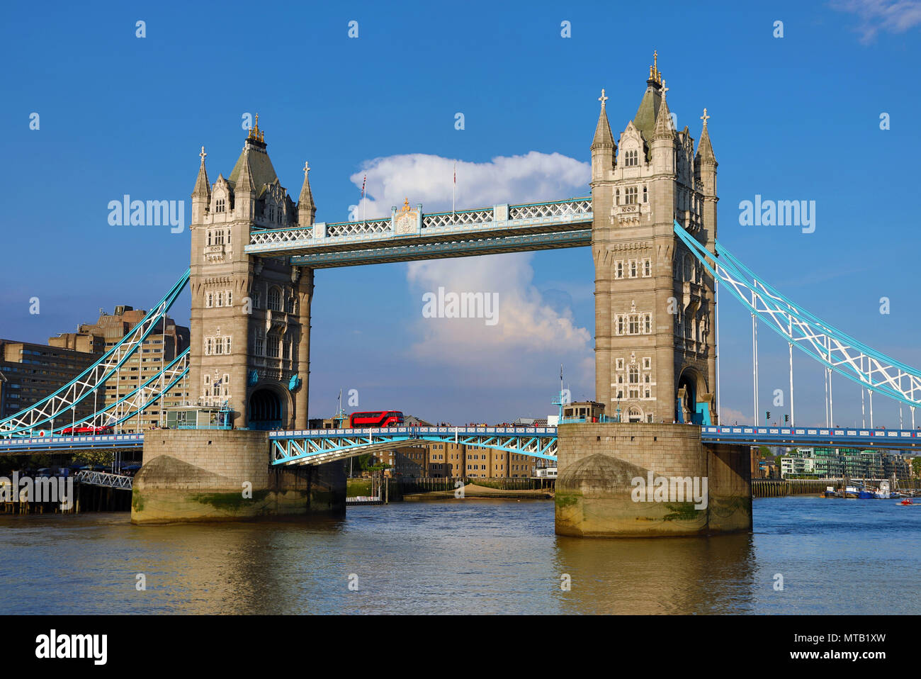 Tower Bridge, Londres, Angleterre Banque D'Images