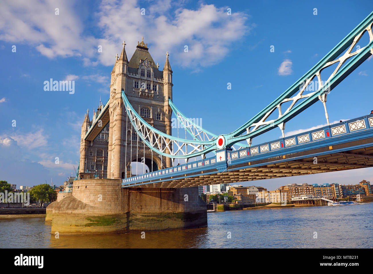 Tower Bridge, Londres, Angleterre Banque D'Images