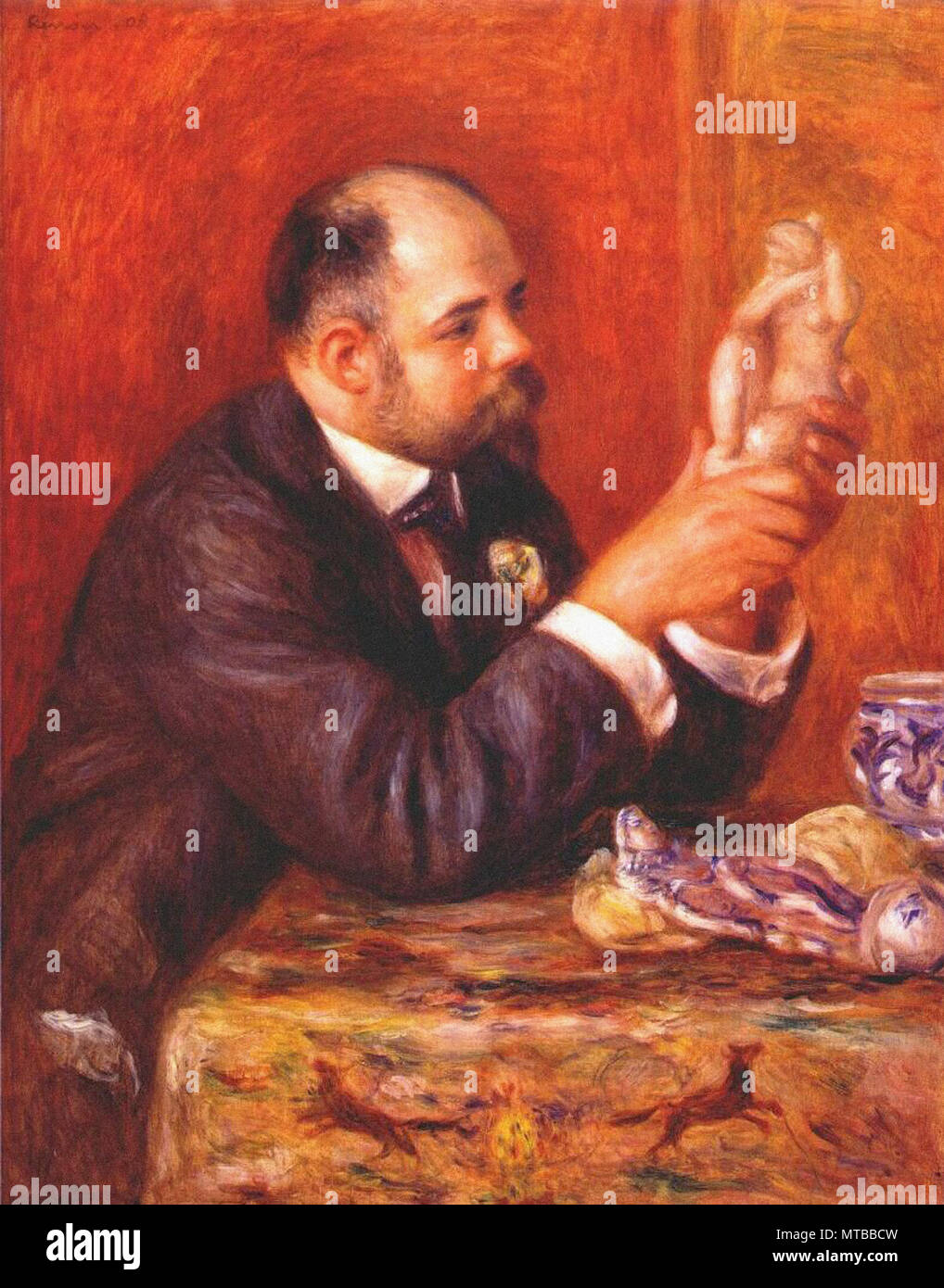 Pierre-Auguste Renoir - Ambroise Vollard 1908 Banque D'Images