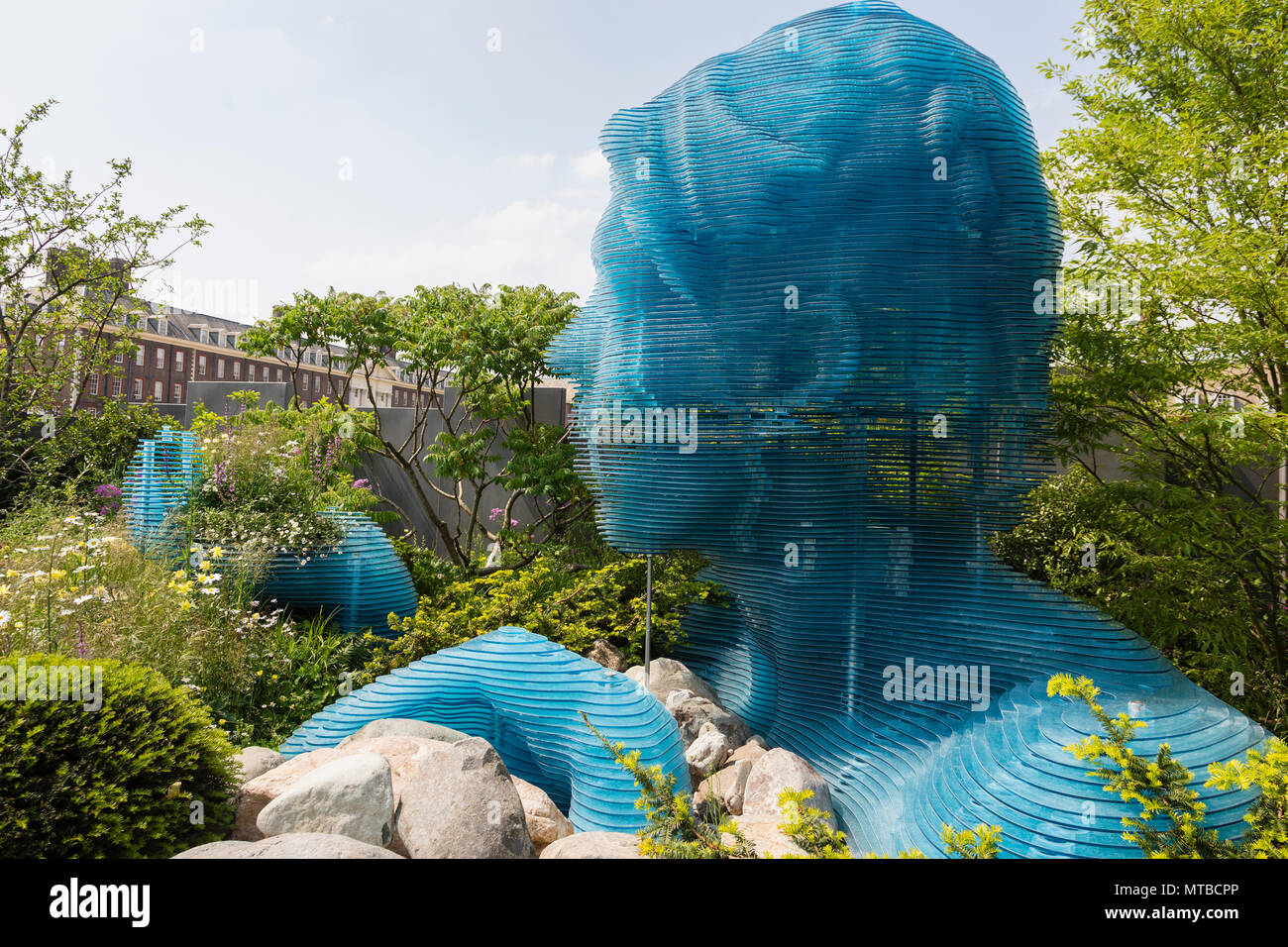 Chelsea Flower Show de Londres, le samedi 27 mai 2018 Banque D'Images