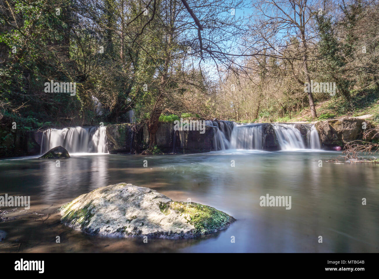 Parc naturel de Gelato 'Monte' à 40 km de Rome, Italie Banque D'Images