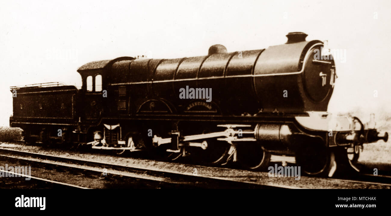 North British Railway locomotive 'Aberdonian' début des années 1900 Banque D'Images