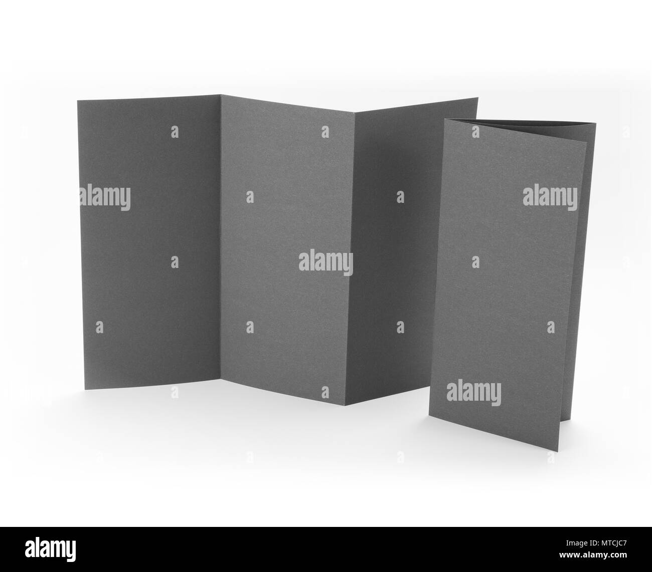 Magazine, brochure, carte postale, carte de visite ou une brochure modèle maquette Banque D'Images