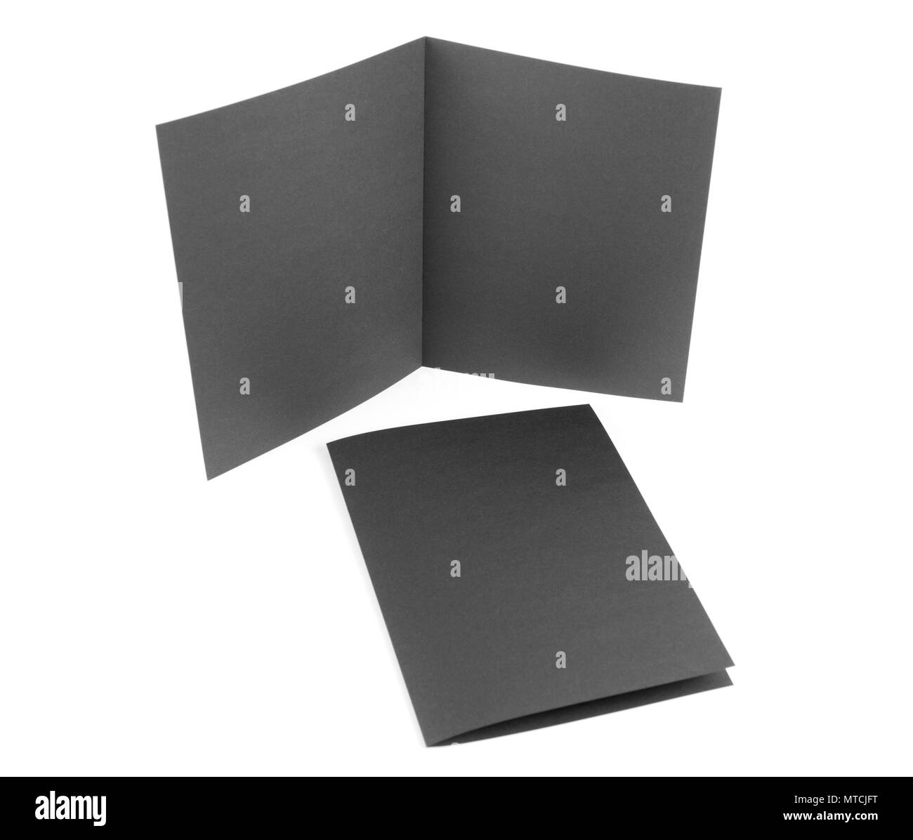 Magazine, brochure, carte postale, carte de visite ou une brochure modèle maquette Banque D'Images