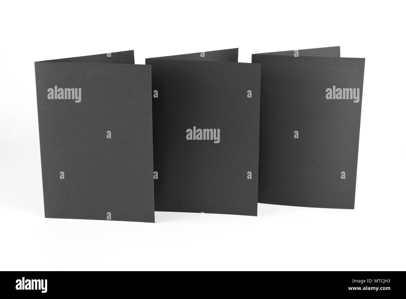 Magazine, brochure, carte postale, carte de visite ou une brochure modèle maquette Banque D'Images