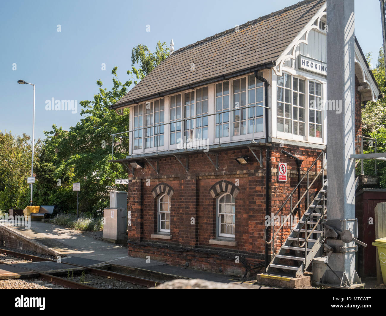 La gare de Heckington abrite le Musée du patrimoine. La station a été ...