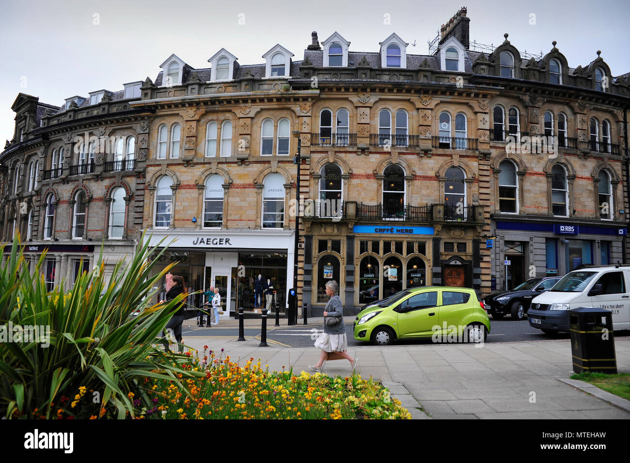 Le centre-ville de Harrogate North Yorkshire Banque D'Images