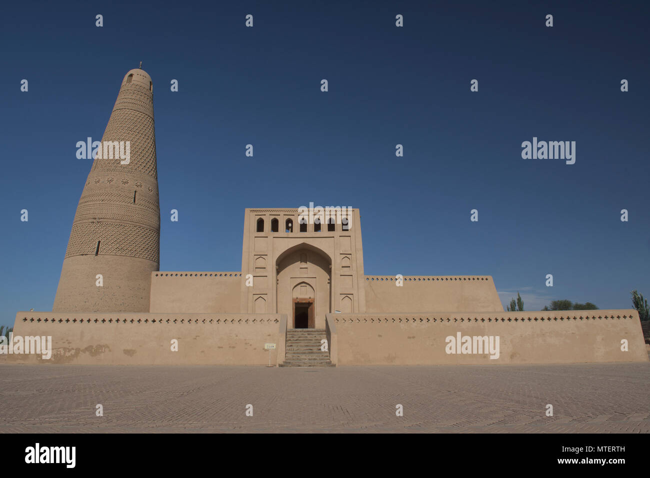 Emin Minaret, Turpan, Xinjiang, Chine Banque D'Images