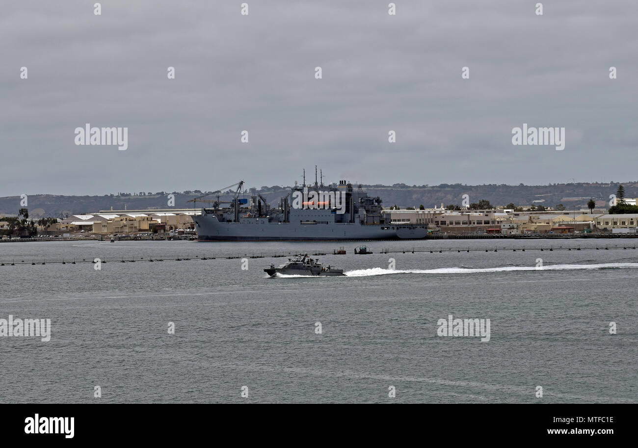 Navire de la Marine américaine, San Diego, Californie Banque D'Images