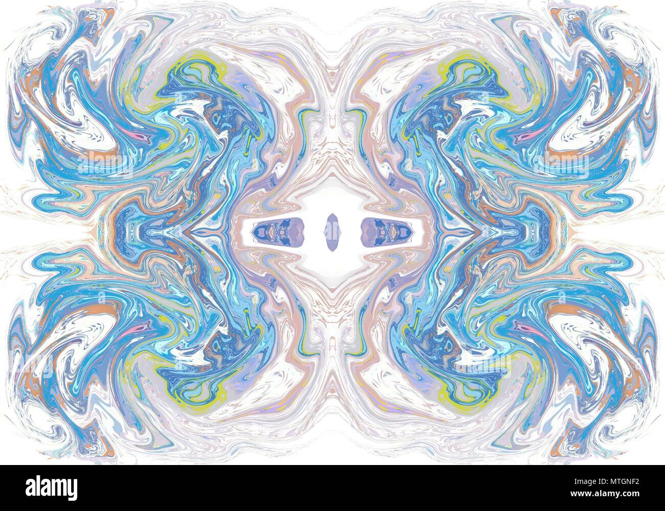 Peinture art graphique fractal design abstrait arrière-plan. Wall imprimer en grand format. Art fantastique. Dessin numérique. Fantasy fond d'écran. Banque D'Images