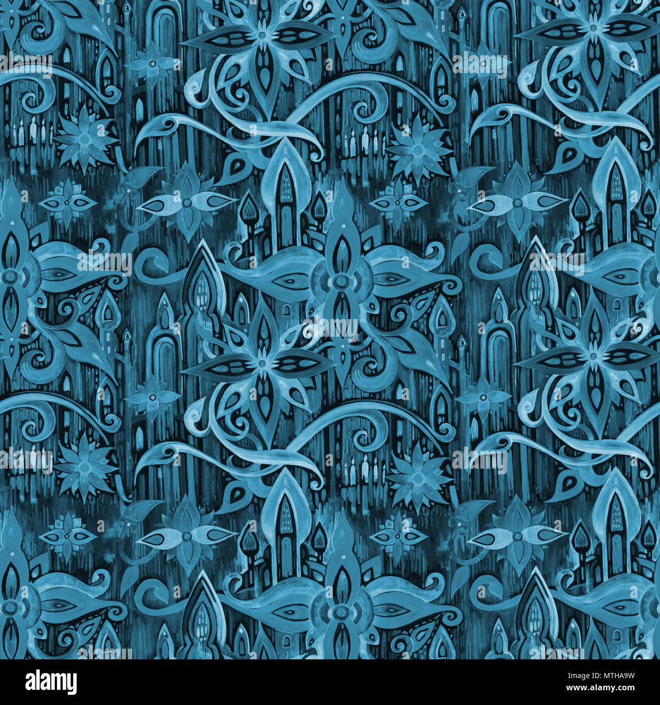 Modèle logique de l'aquarelle Banque D'Images