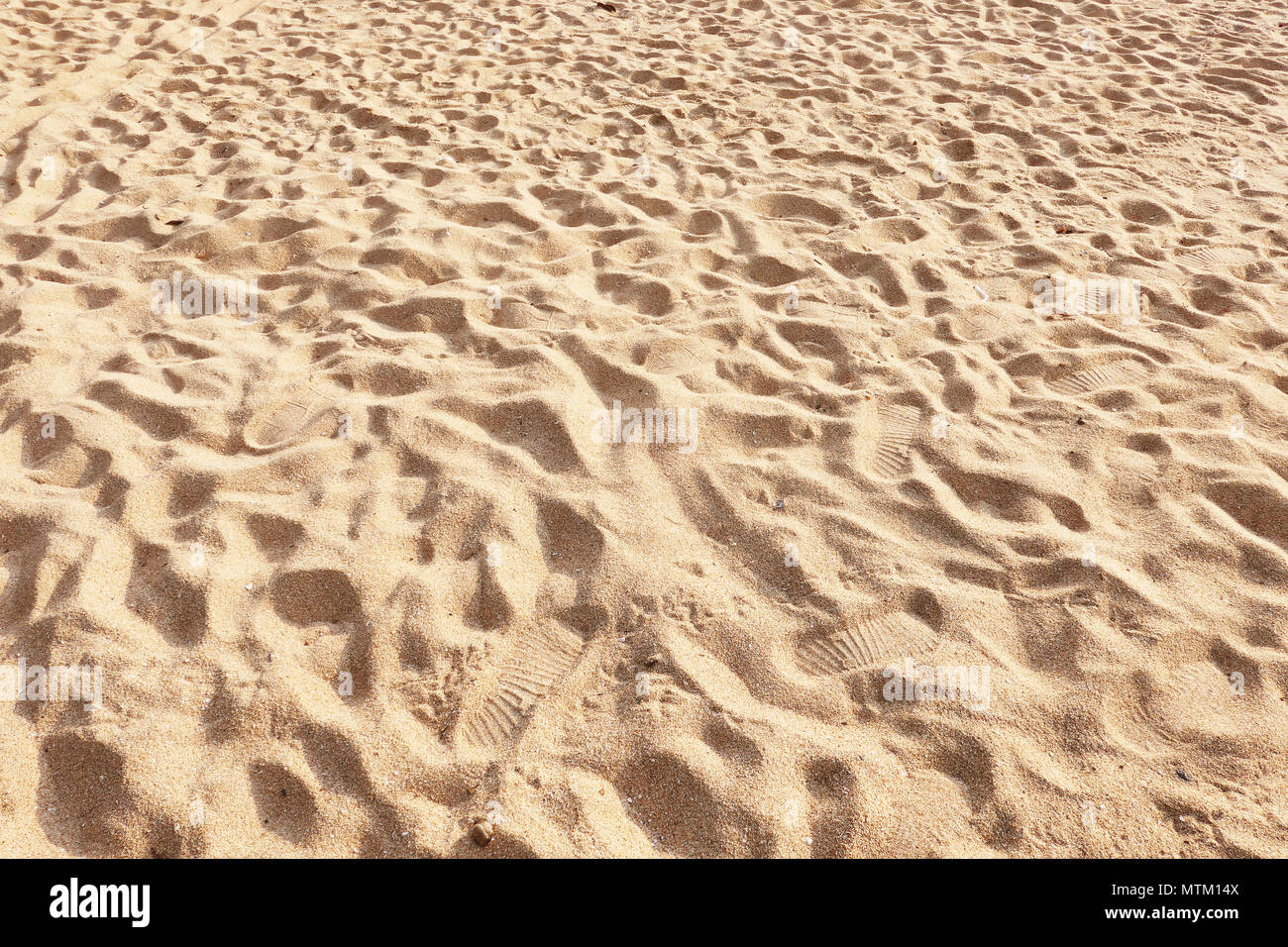 Le sable de plage tropicale comme arrière-plan Banque D'Images