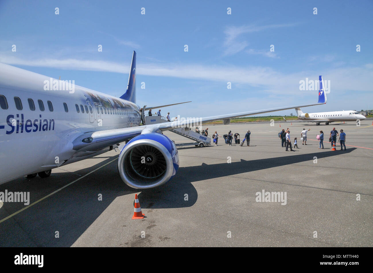 L'aéroport international de Batoumi, en Géorgie Banque D'Images