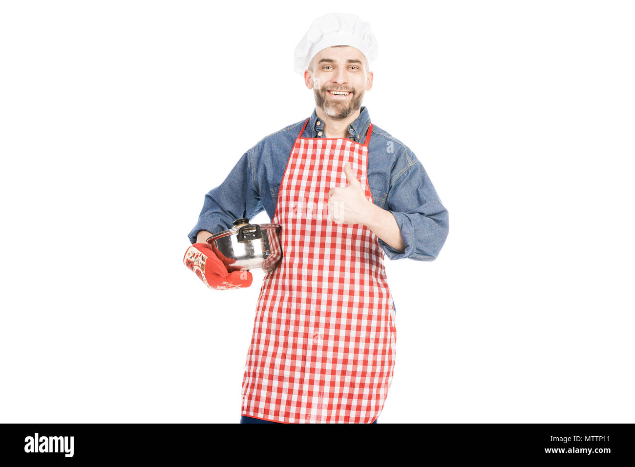 Portrait du Chef réussie Banque D'Images